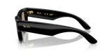 Ray-Ban RB4940 601/7J Wayfarer Puffer zwart – zijaanzicht