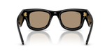 Ray-Ban RB4940 601/7J Wayfarer Puffer zwart – achteraanzicht