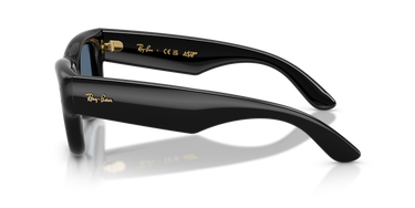 Ray-Ban RB4940 601/80 Wayfarer Puffer zwart – zijaanzicht