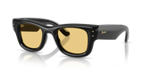 Ray-Ban RB4940 601/85 Wayfarer Puffer zwart – schuin vooraanzicht