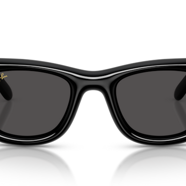 Ray-Ban RB4940 601/87 Wayfarer Puffer zwart – vooraanzicht