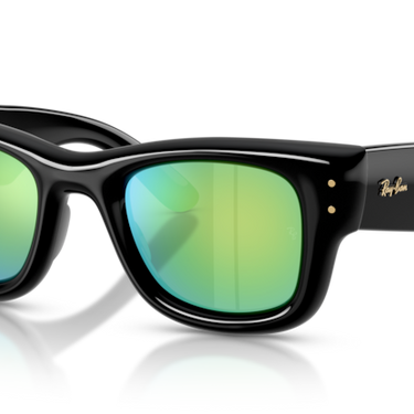 Ray-Ban RB4940 601/8N Wayfarer Puffer zwart – schuin vooraanzicht