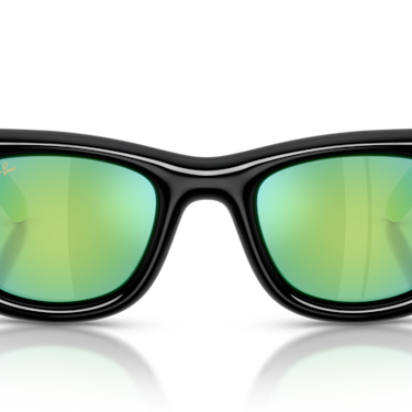 Ray-Ban RB4940 601/8N Wayfarer Puffer zwart – vooraanzicht