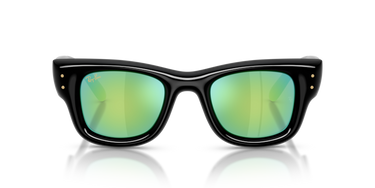 Ray-Ban RB4940 601/8N Wayfarer Puffer zwart – vooraanzicht