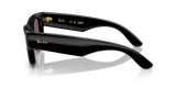 Ray-Ban RB4940 601/8N Wayfarer Puffer zwart – zijaanzicht