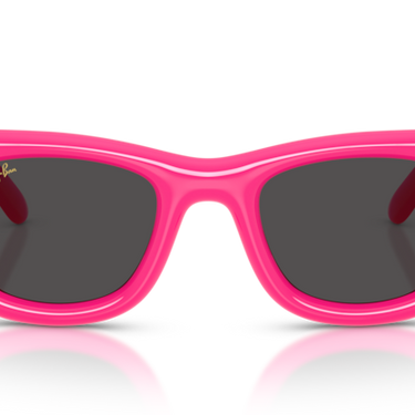 Ray-Ban RB4940 683287 Wayfarer Puffer fuchsia – vooraanzicht