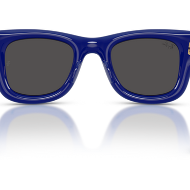 Ray-Ban RB4940 683387 Wayfarer Puffer blauw – achteraanzicht