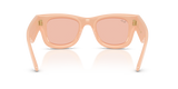Ray-Ban RB4940 687584 Wayfarer Puffer effen nude – achteraanzicht