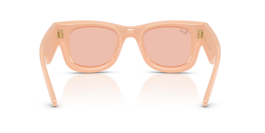 Ray-Ban RB4940 687584 Wayfarer Puffer effen nude – achteraanzicht