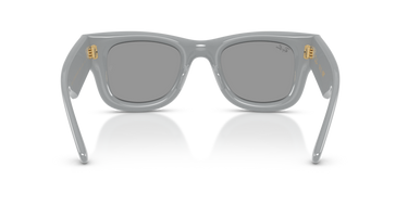 Ray-Ban RB4940 6876/1 Wayfarer Puffer effen grijs – achteraanzicht
