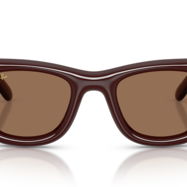 Ray-Ban RB4940 687773 Wayfarer Puffer donkerbruin – vooraanzicht
