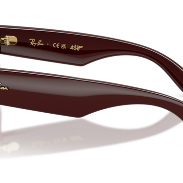 Ray-Ban RB4940 687773 Wayfarer Puffer donkerbruin – zijaanzicht