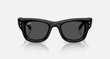 Ray-Ban RB4940B 686487 Wayfarer Puffer Crystal zwart met strass – vooraanzicht