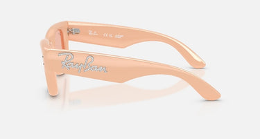 Ray-Ban RB4940B 688884 Wayfarer Puffer Crystal effen nude – zijaanzicht