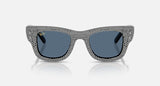 Ray-Ban RB4940BP 686580 Wayfarer Puffer Crystal Pavé zwart – vooraanzicht