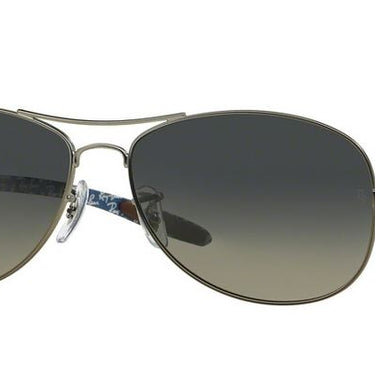 Ray-Ban TECH-CARBON FIBRE RB8301 029/N8 Gunmetal-Kristal Grijs Blauw Gepolariseerd
