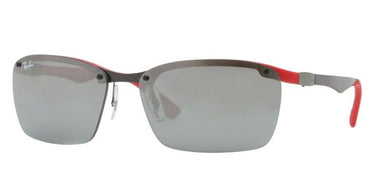 Ray-Ban TECH-CARBON FIBRE RB8312 126/6G Grijs-Zilver Mirror