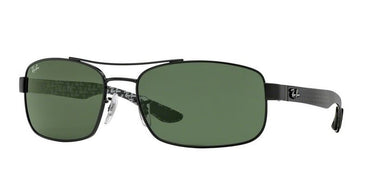 Ray-Ban TECH CARBON FIBRE RB8316 002 Zwart-Kristal Groen
