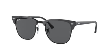 Ray-Ban Clubmaster RB3016 1367B1 Grijs op zwart