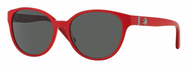 DKNY Zonnebril DY4117M 363487 Top Red On Transparent Red