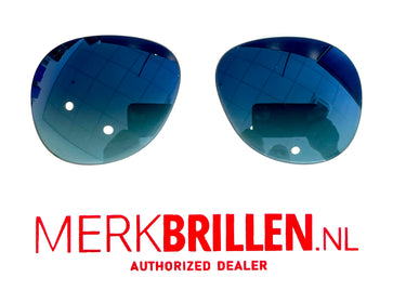Persol zonnebril set reserve glazen PO9649 gradient blue polarized maat 55 S3