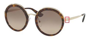 Prada schroeven glas decoor