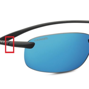 Serengeti Zonnebril schroeven