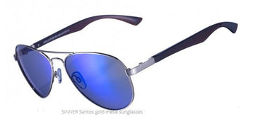 Sinner Santos Gunmetal-Blauw