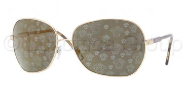 Versace Zonnebril VE2124 Goud-Groen