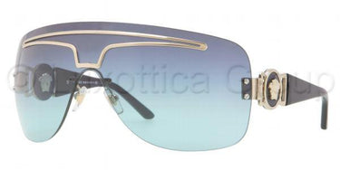 Versace Zonnebril VE2132 Goud, blauw-Groen