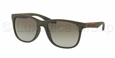 Prada Sport Zonnebril PS 03OS Green Rubber Gradiënt
