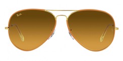 Ray-Ban Aviator Full Color RB3025JM 91963C Yellow on Legend Gold