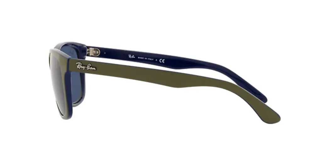 Ray-Ban RB4181 657080 Matte Green on Blue