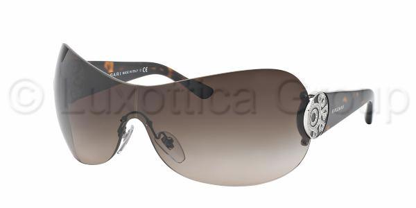 Bvlgari zonnebril BV6074B 102/13 Zilver bruin