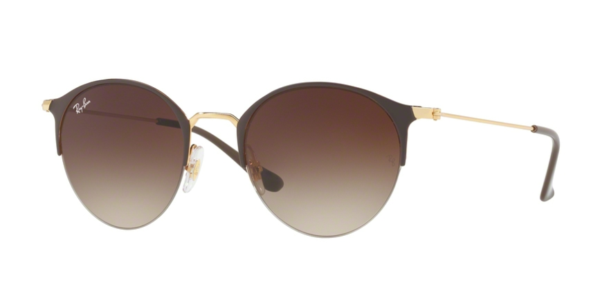 Ray-Ban RB3578 900913 Gold Top Brown